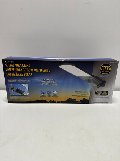 Sol-R-Brite Solar Motion Area Light - Fresh Source 5000 Lumen Solar Street Light - *Lighting & Electrical