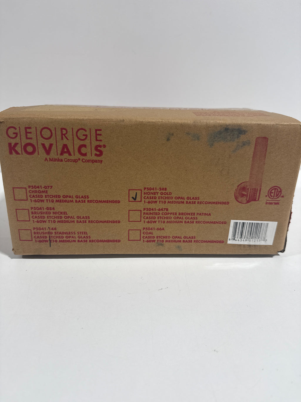 Kovacs P5041 Saber Single Light 4-3/4’’ Wide Bathroom Sconce with Etched Opal Shade - *Lighting & Electrical