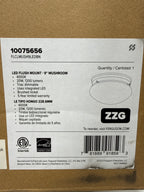Miseno Ml2317 9 Wide Flush Mount Bowl Ceiling Fixture - Nickel