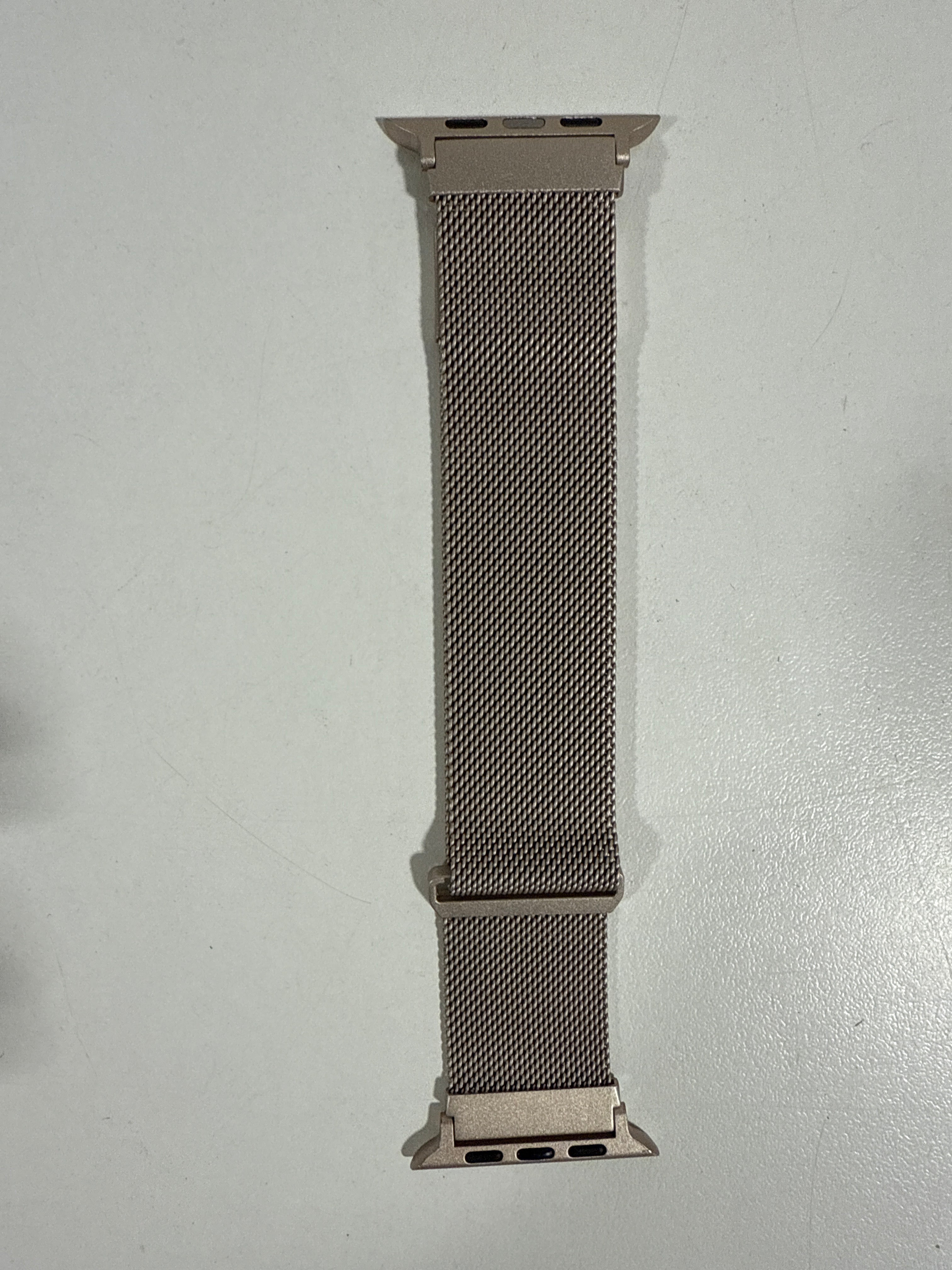 Insignia™ - Stainless Steel Mesh Band for Apple Watch 44mm 45mm 46mm Series 10 49mm SE Ultra and Ultra 2 49mm