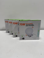4 x Simply Conserve 6 in. Slim Downlight CCT Selectable LED Recessed Downlight with Remote J-Box