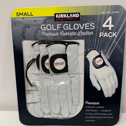 Kirkland Signature Golf Gloves Premium Cabretta Leather