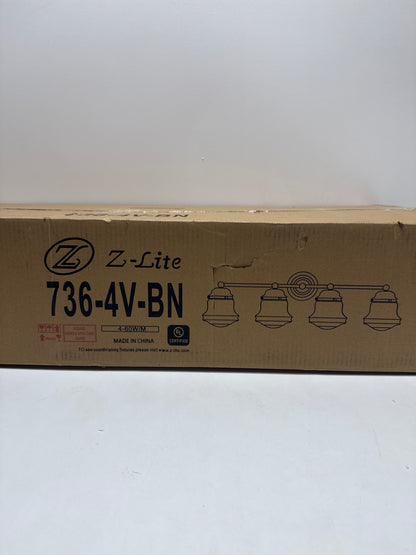 Z-Lite Vaughn 32 Inch Bath Vanity Light Vaughn - 736-4V-BN - Traditional
