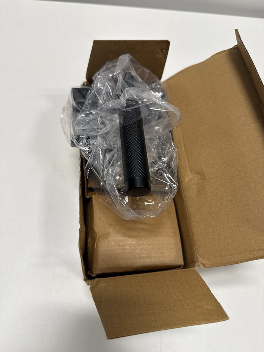 Kwikset 971PVLRCT Prava Lever Keyed Entry Interior Pack with Knurled Handle and Rectangle Rose