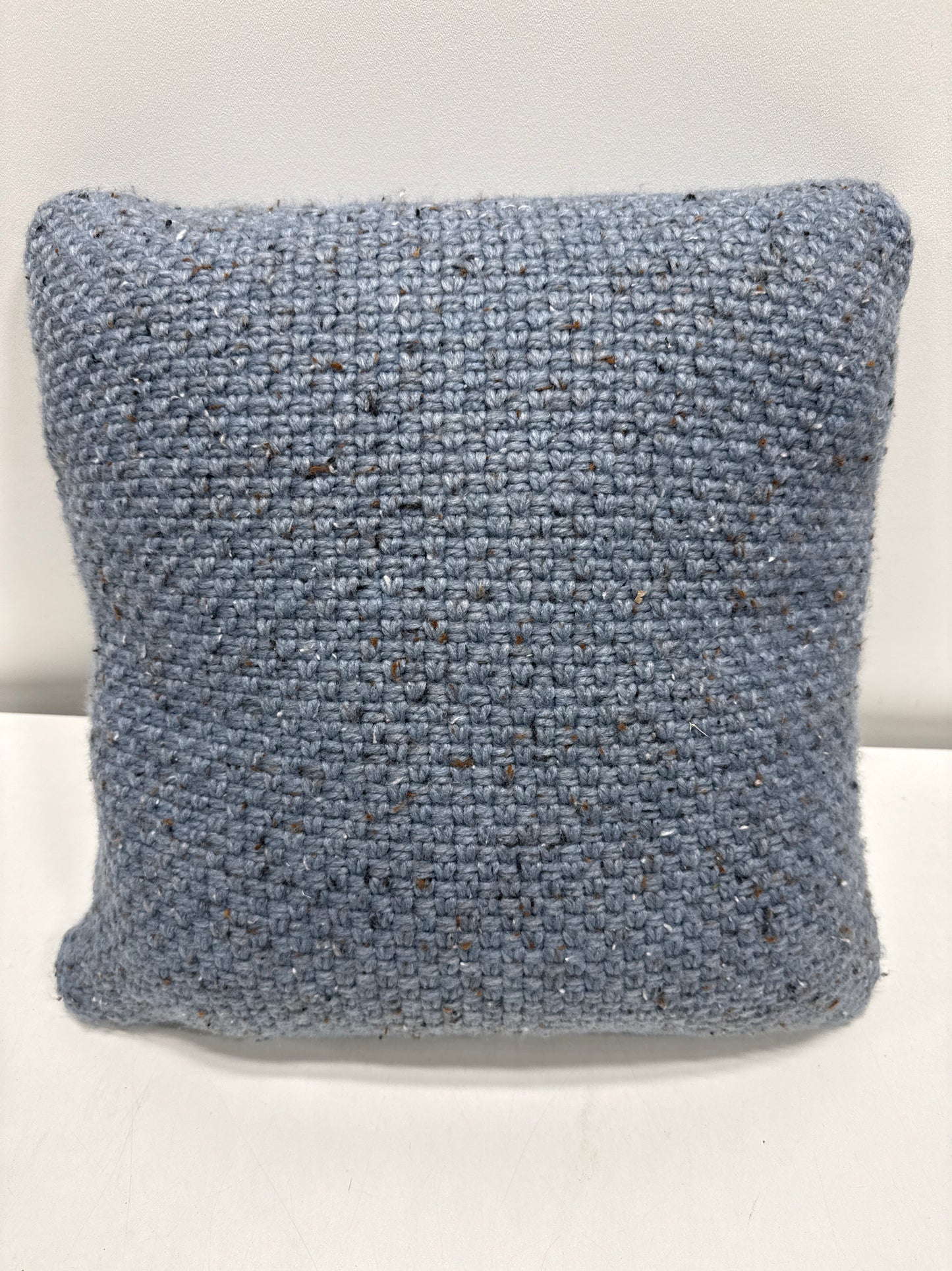 Square Marled Knit Pillow Light Blue - Threshold - *Home Decor & Curtains