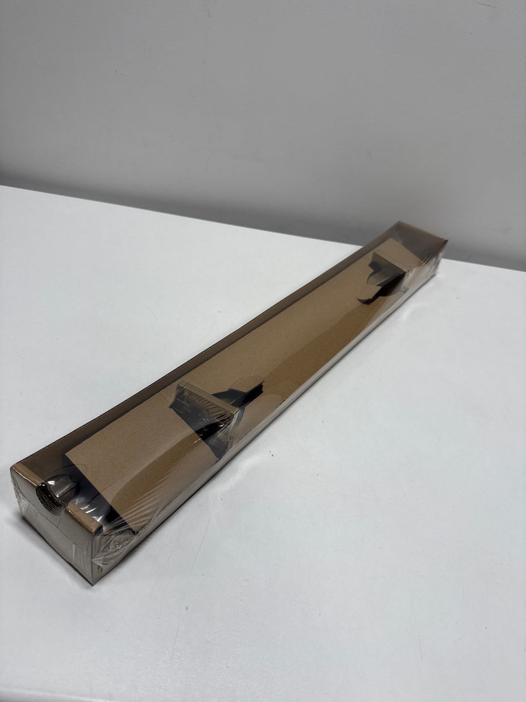Hickory Hardware H079296 Skylight 26-3/16" Wide Modern Square Single Bathroom Towel Bar Champagne Bronze