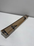 Hickory Hardware H079296 Skylight 26-3/16" Wide Modern Square Single Bathroom Towel Bar Champagne Bronze