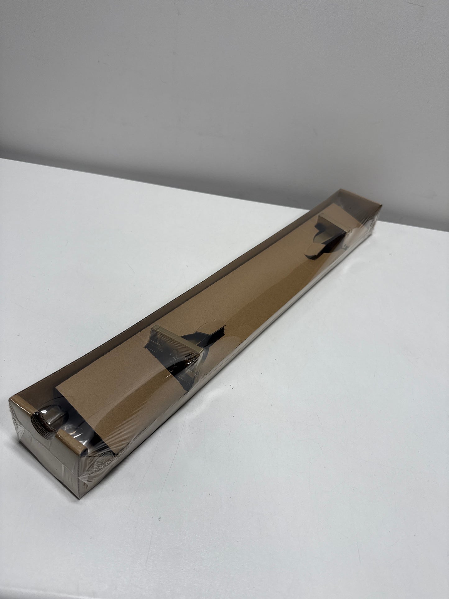 Hickory Hardware H079296 Skylight 26-3/16" Wide Modern Square Single Bathroom Towel Bar Champagne Bronze