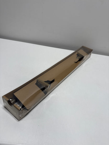 Hickory Hardware H079296 Skylight 26-3/16" Wide Modern Square Single Bathroom Towel Bar Champagne Bronze