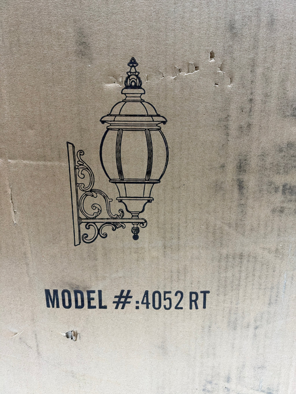 Trans Globe Lighting 4052 Francisco 4 Light 32" Tall Outdoor Wall Sconce Rust