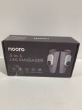 nooro 3-in-1 Leg Massager - Advanced System - Support for Legs and Feet Discomfort Helps with Muscle Stiffness