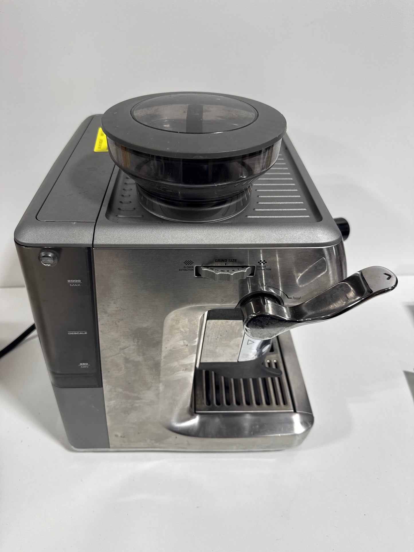 Used Breville - the Barista Express Impress Espresso Machine - Brushed Stainless Steel
