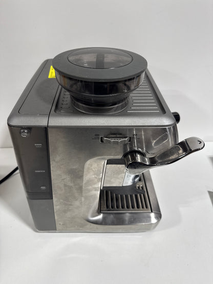 Used Breville - the Barista Express Impress Espresso Machine - Brushed Stainless Steel