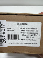 Baldwin Ellipse Non-Turning One-Sided Dummy Door Knob with Round Rose Model: HDELLTRR003