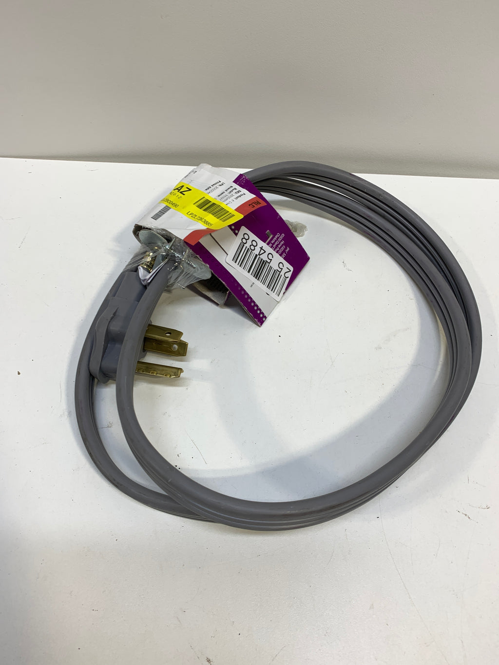 Smart Choice - 6’ 30 Amp 3-Prong Dryer Cord Required for Hook-Up - Gray - *Kitchen Appliances