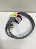Smart Choice - 6’ 30 Amp 3-Prong Dryer Cord Required for Hook-Up - Gray - *Kitchen Appliances