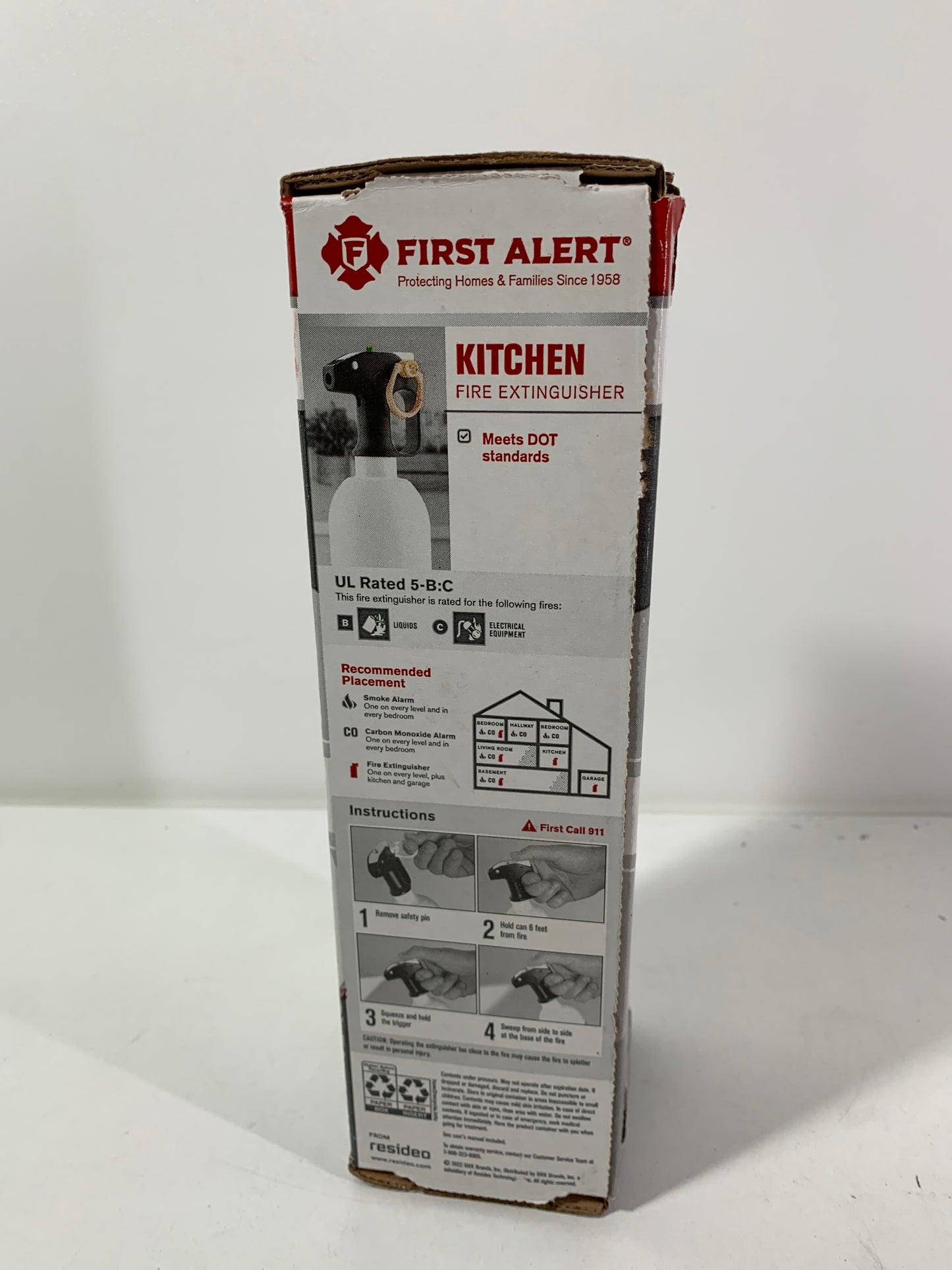 First Alert Kitchen Fire Extinguisher