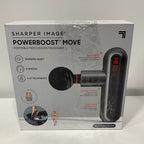 Sharper Image Powerboost Move Portable Percussion Massager Gunmetal Gray - *Massagers