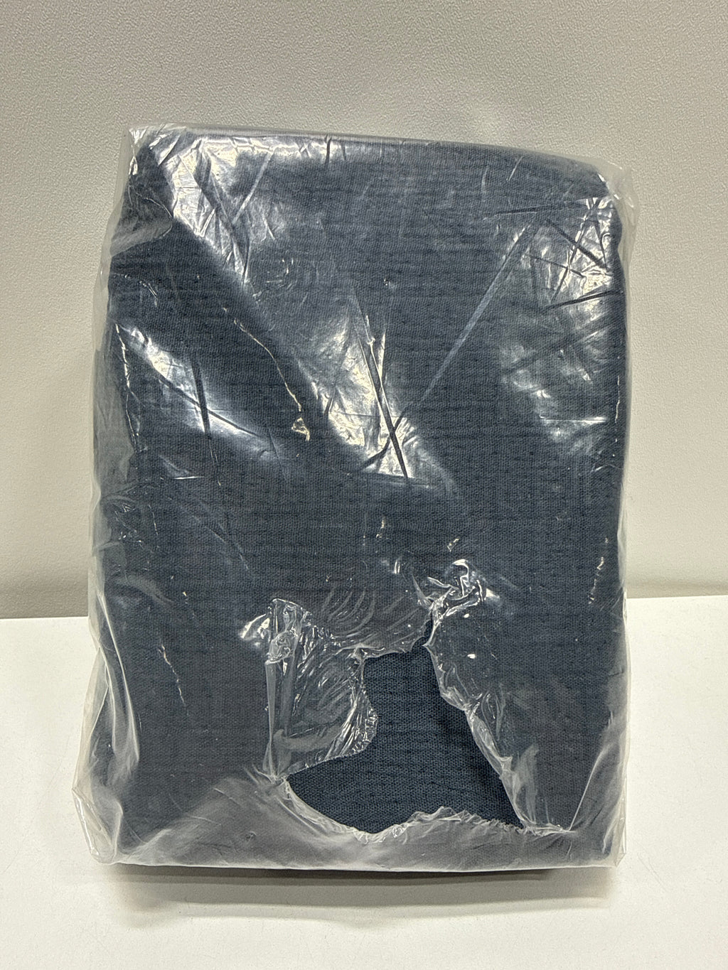 2 x King Luxe Matelasse Coverlet Pillow Sham Slate Blue - Threshold™: Cotton Fabric Machine Washable No Fill Design