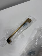 Riva 8-13/16 in. (224mm) Center-to-Center Champagne Bronze Bar Cabinet Pull - *Tools Hardware & Misc