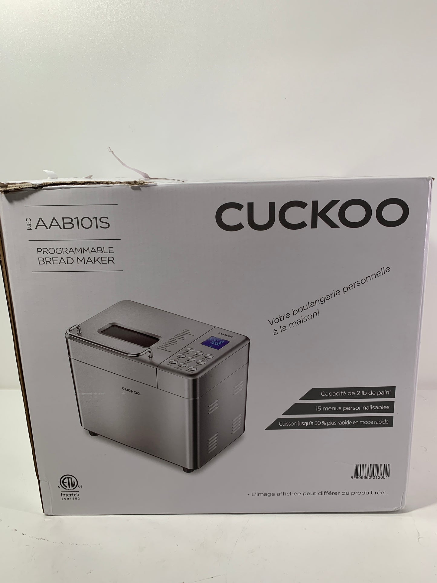 Cuckoo 2 Lb. Multi-Functional Bread Maker - Silver