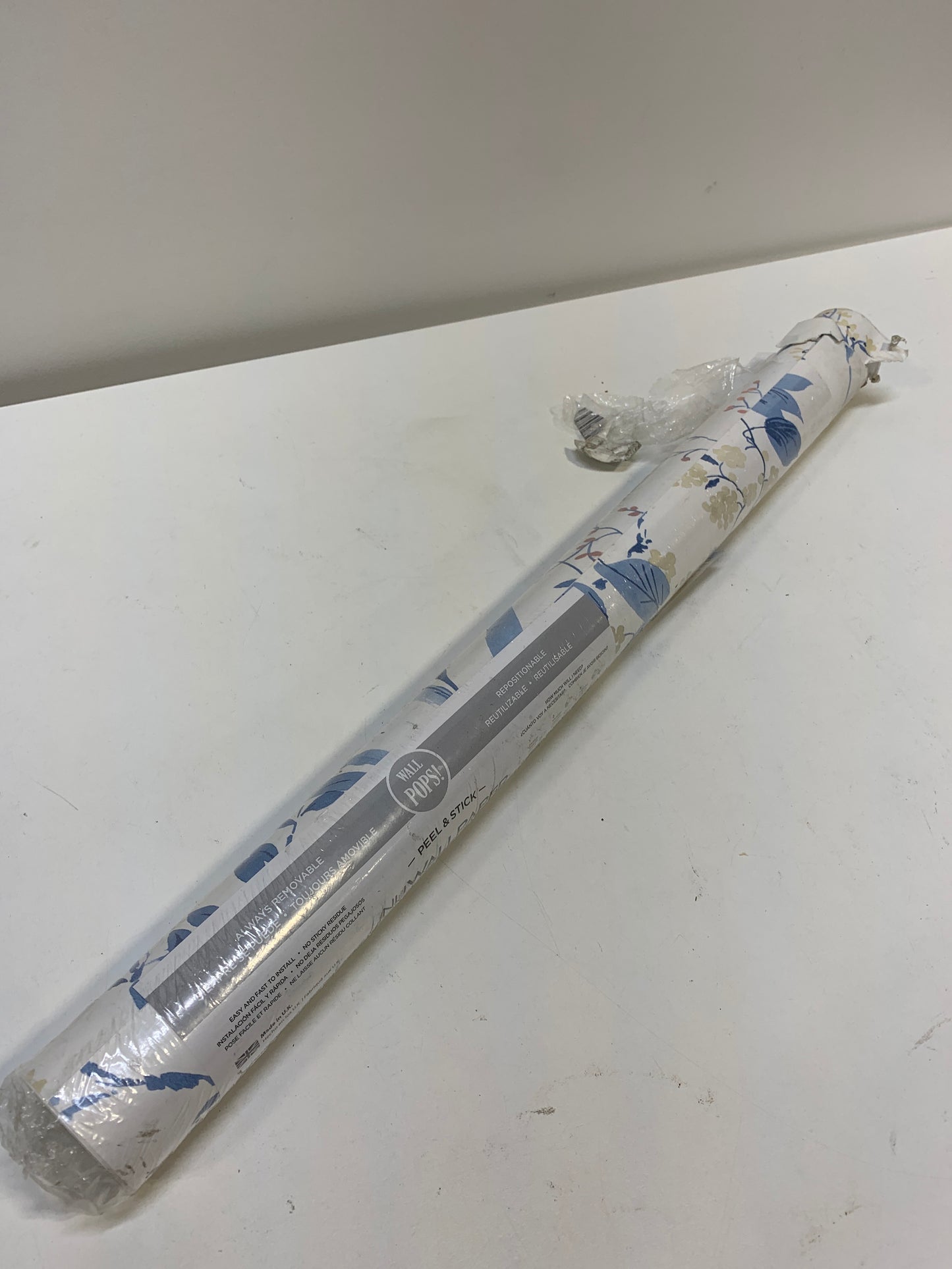 See Desc NuWallpaper Blue Songbird Peel & Stick Wallpaper