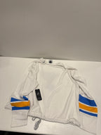 NHL St. Louis Blues Women's White Long Sleeve Fleece Crew Sweatshirt - XL