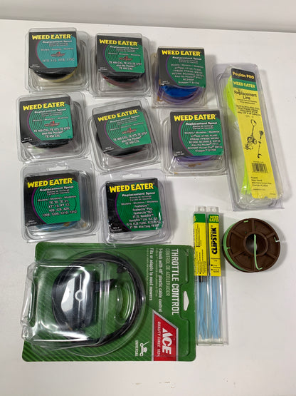 Lot of WEED EATER Replacement Line Trimmer Spool Various