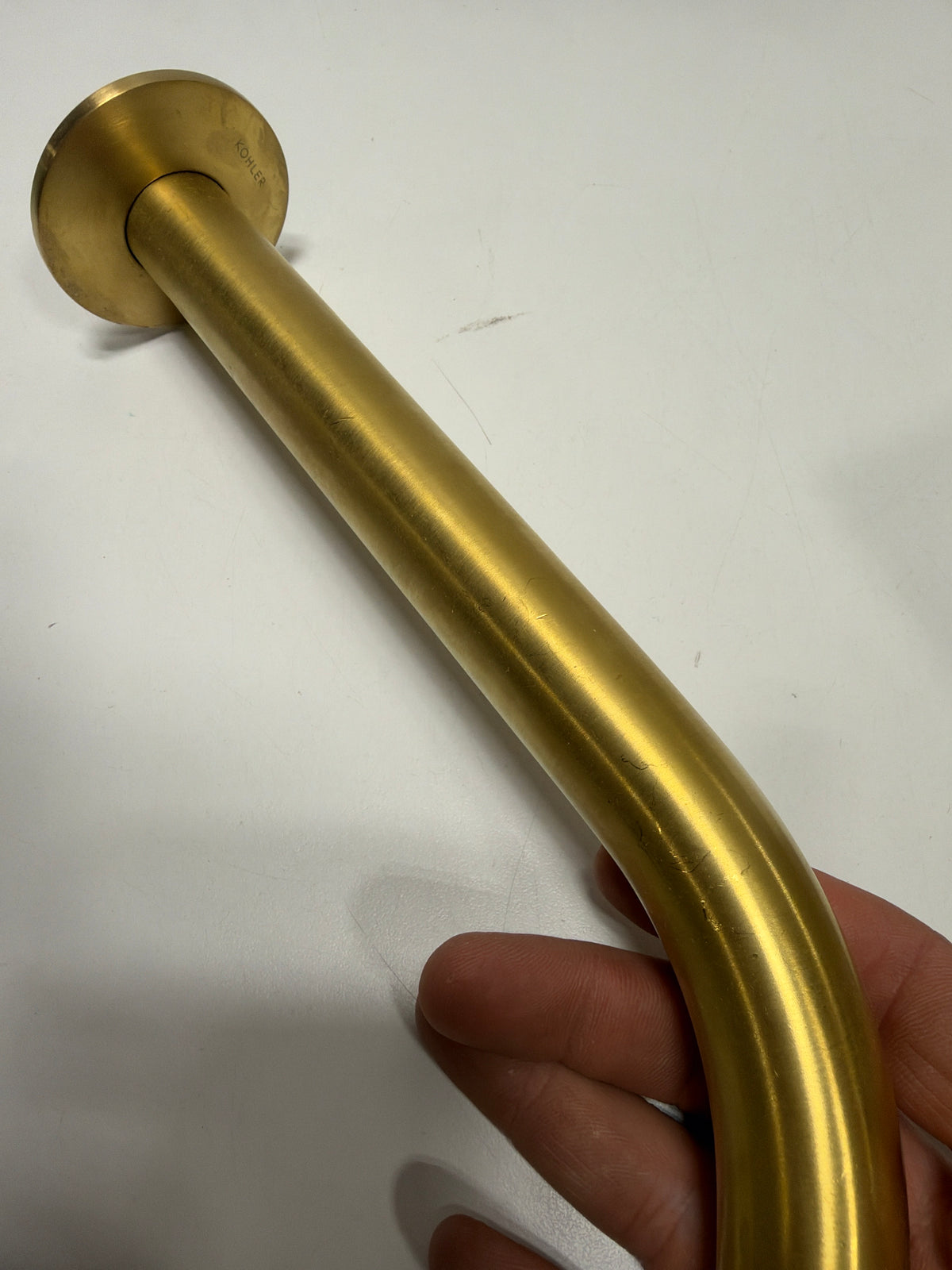 Scratched Kohler T23890-2MB Components Plumbing Fixtures, Vibrant Brushed Moderne Brass