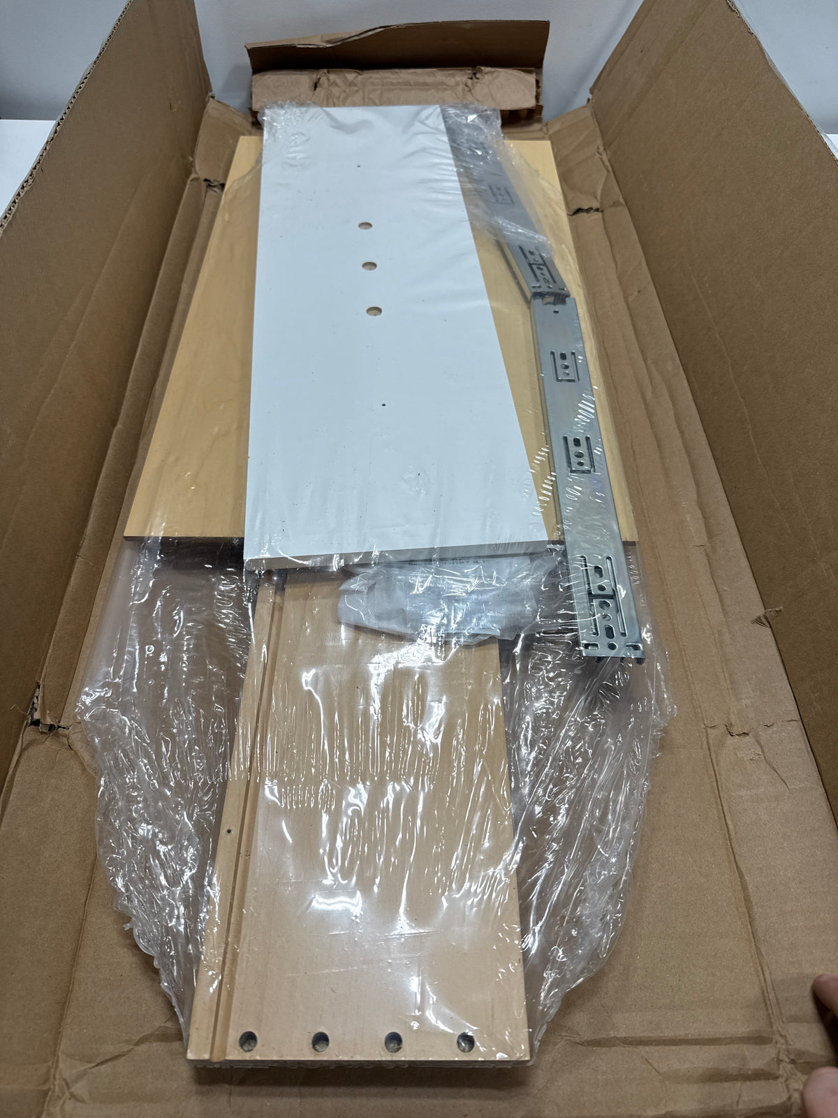 Easy Track RD08 8 Inch Tall Deluxe Drawer for Easy Track Closet System White Closet - *Tools Hardware & Misc