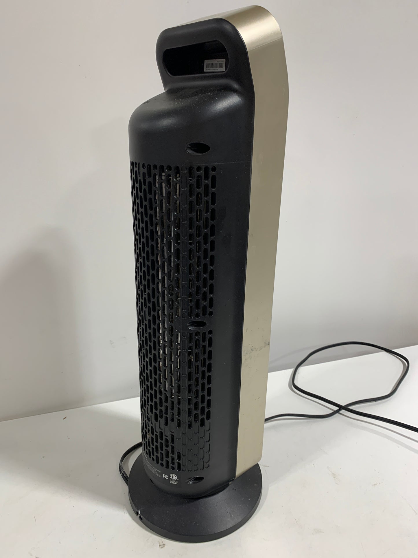 Used Dreo - 25" 11.5ft/s Fast Portable Room Heater with Remote and Thermostat,Overheating & Tip-Over Protection, Solaris Max - Gold