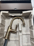 Brizo 61374LF-H Rook 1.0 GPM Single Hole Instant Hot Faucet Water Dispenser with Arc Spout - Less Tank Brilliance Luxe Gold