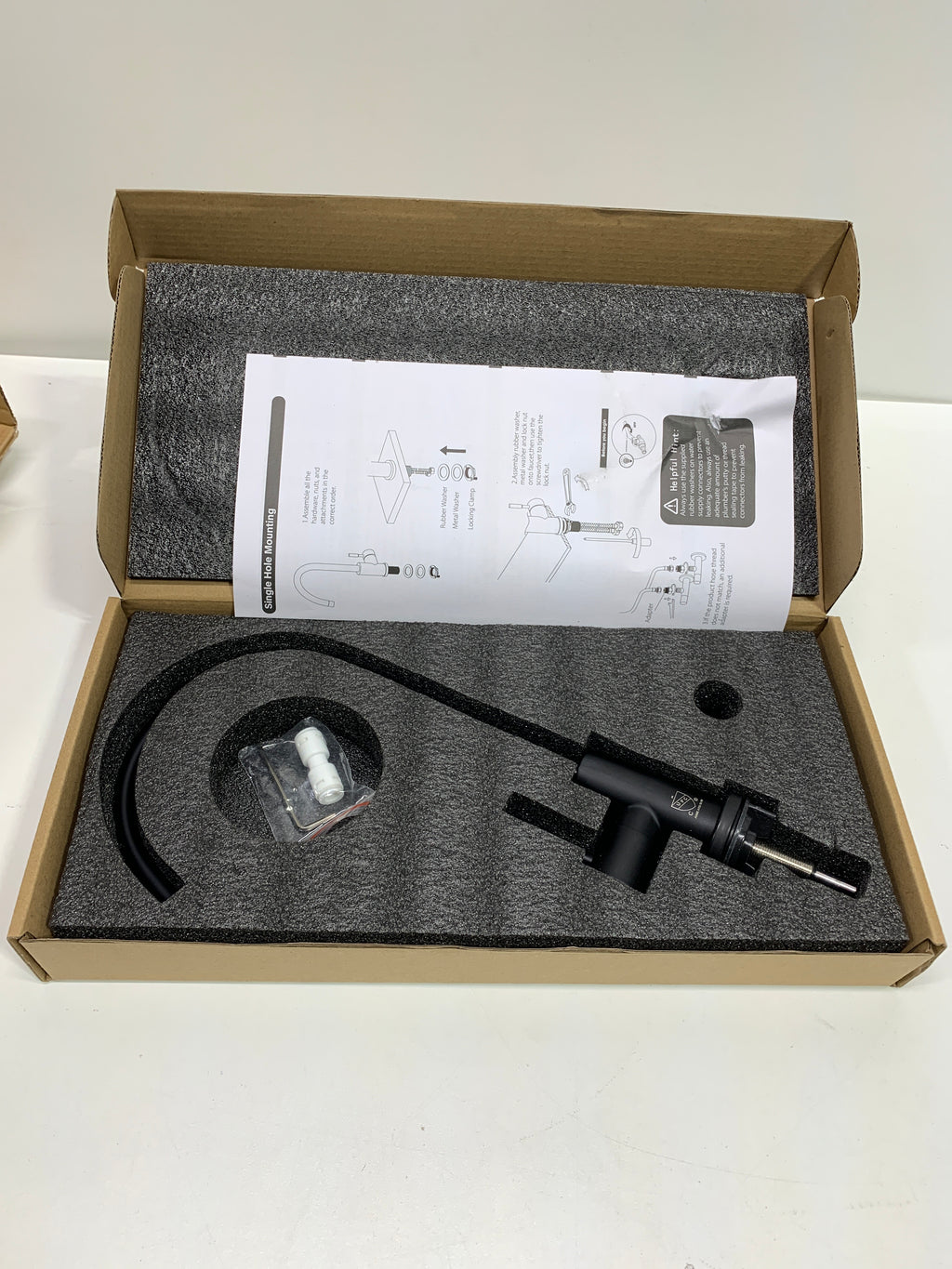 Elegant Lighting FAK-303 Rian Cold Water Dispenser - Matte Black - *Plumbing