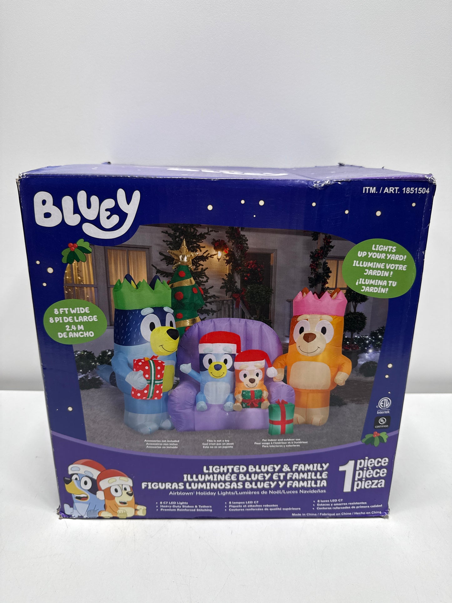Kirkland 6.6’ Bluey Family Christmas Inflatable - *Christmas & Seasonal