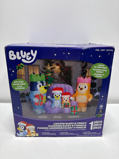 Kirkland 6.6’ Bluey Family Christmas Inflatable - *Christmas & Seasonal