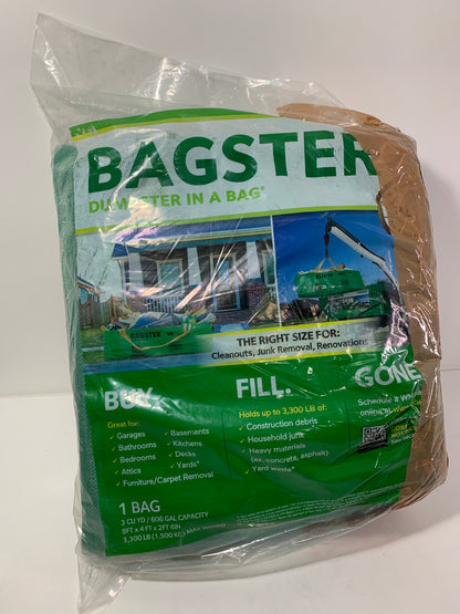 Bagster Dumpster in a Bag Green 606 Gallon Capacity