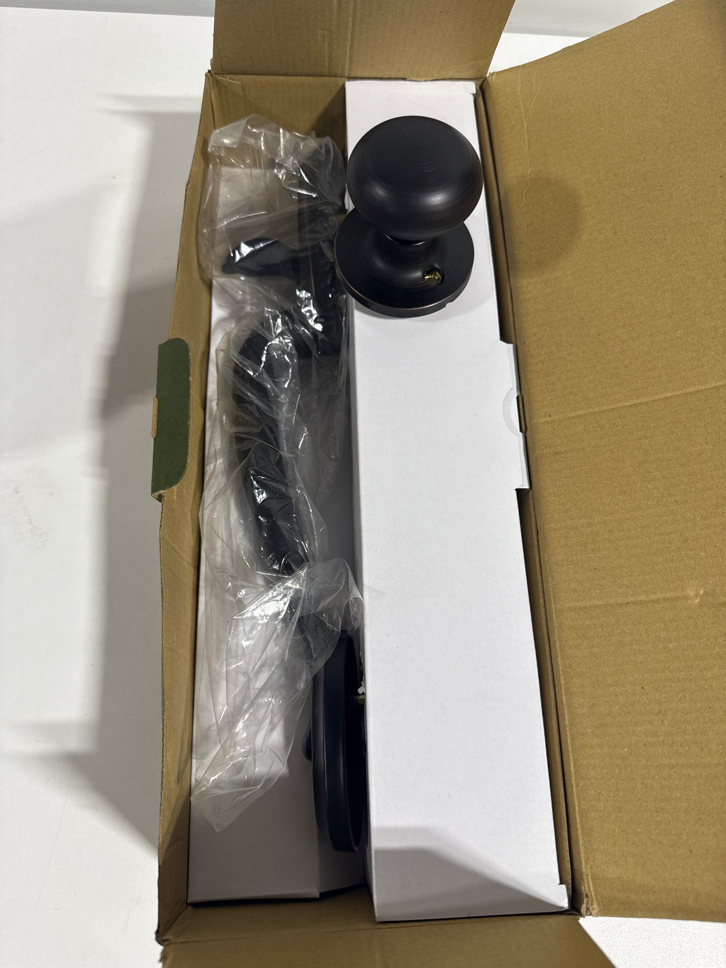 Sure-Loc AN507 Aspen Sectional Single Cylinder Keyed Entry Exterior Pack Handleset Vintage Bronze Door