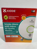Smart Hardwired Wi-Fi Enabled Smoke Detector and Indoor Air Quality Monitor Photoelectric Sensor 21032069 - *Smart Home
