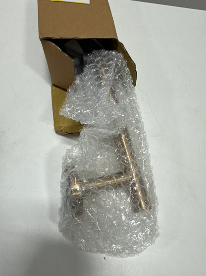 Arrondi Champagne Bronze Contemporary Single Post Toilet Paper Holder