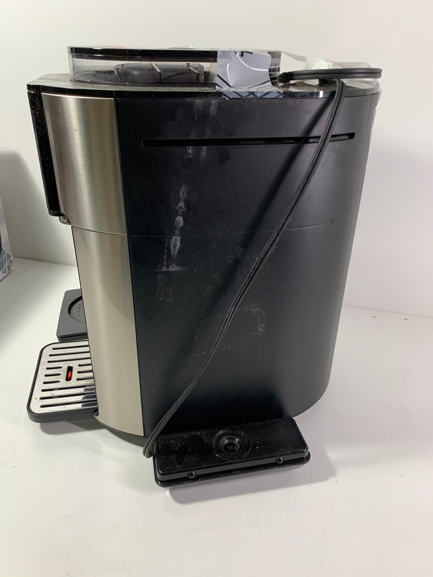 Used No Tank De'Longhi TrueBrew Automatic Coffee Maker with Bean Extract Technology - Stainless Black