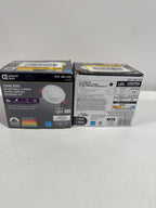 2 Premium Series 3 in. LED 2-Level Lumen Select Baffle Canless Recessed Light Adjustable CCT - *Lighting & Electrical