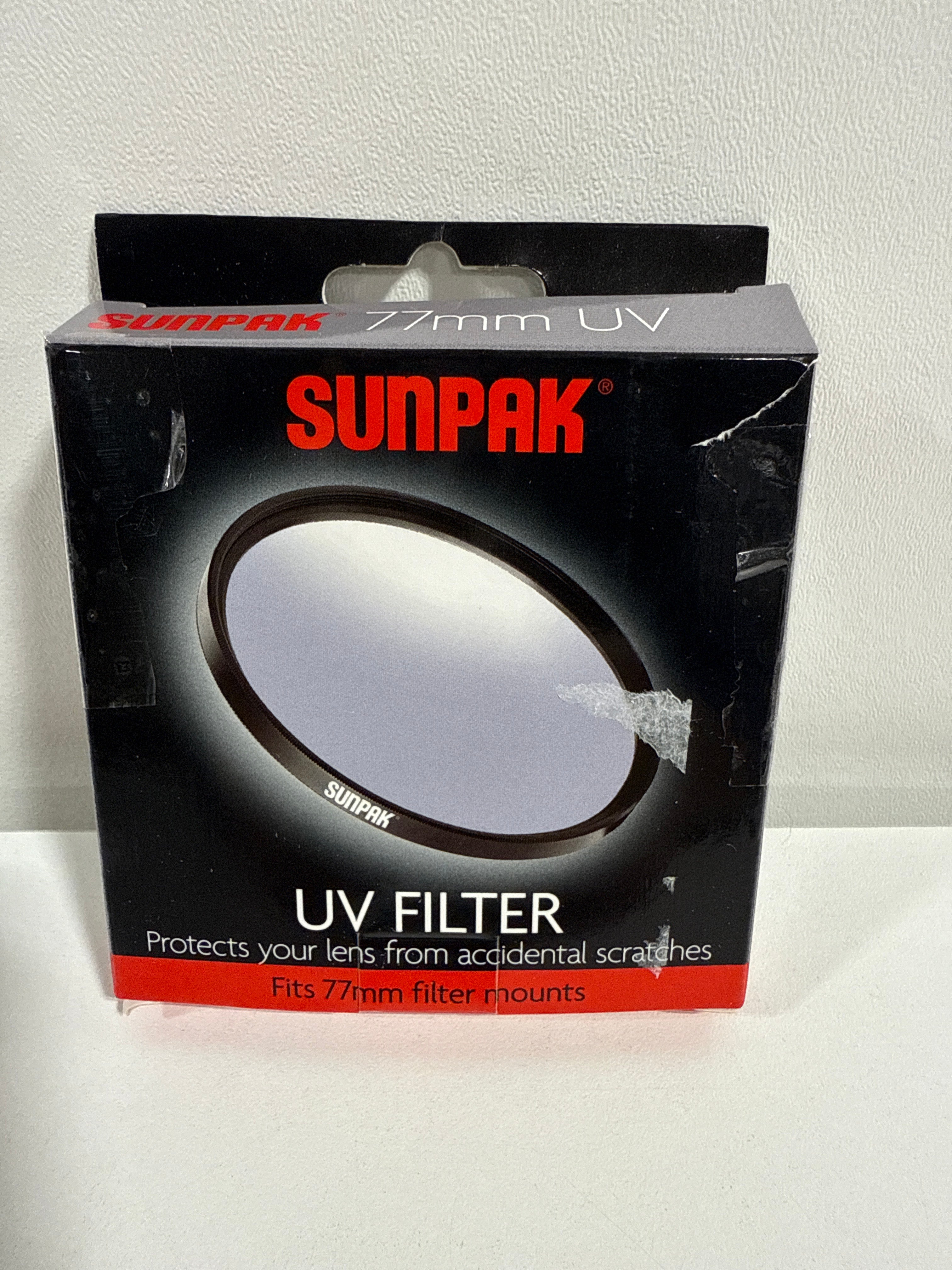 Sunpak - Circle 77mm Ultraviolet Lens Filter - *Cameras Camcorders & Drones
