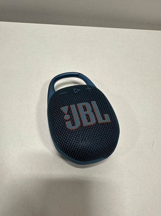 No Cord JBL - Clip 5 Portable Bluetooth Speaker - Blue
