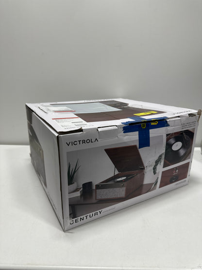 Victrola - Century Essential 5-in-1 Music Center - Walnut