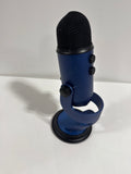 Used Blue Microphones - Blue Yeti Professional Multi-Pattern USB Condenser Microphone - Midnight Blue - *Cameras