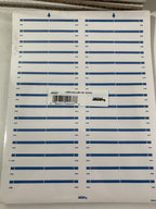 17 Tabbies Laser/Inkjet Dark Blue File Folder Labels Lables are 3-7/16’’W x 2/3’’H 750 Labels Per Pack 2-up per Page
