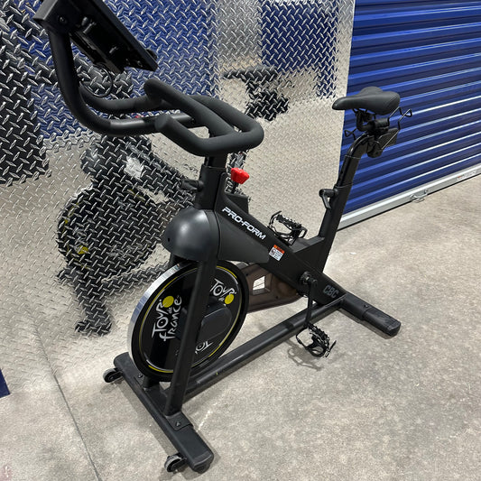Proform Tour De France CBC Exercise Spin Bike with Tablet Holder (2nd) - iFit membership required