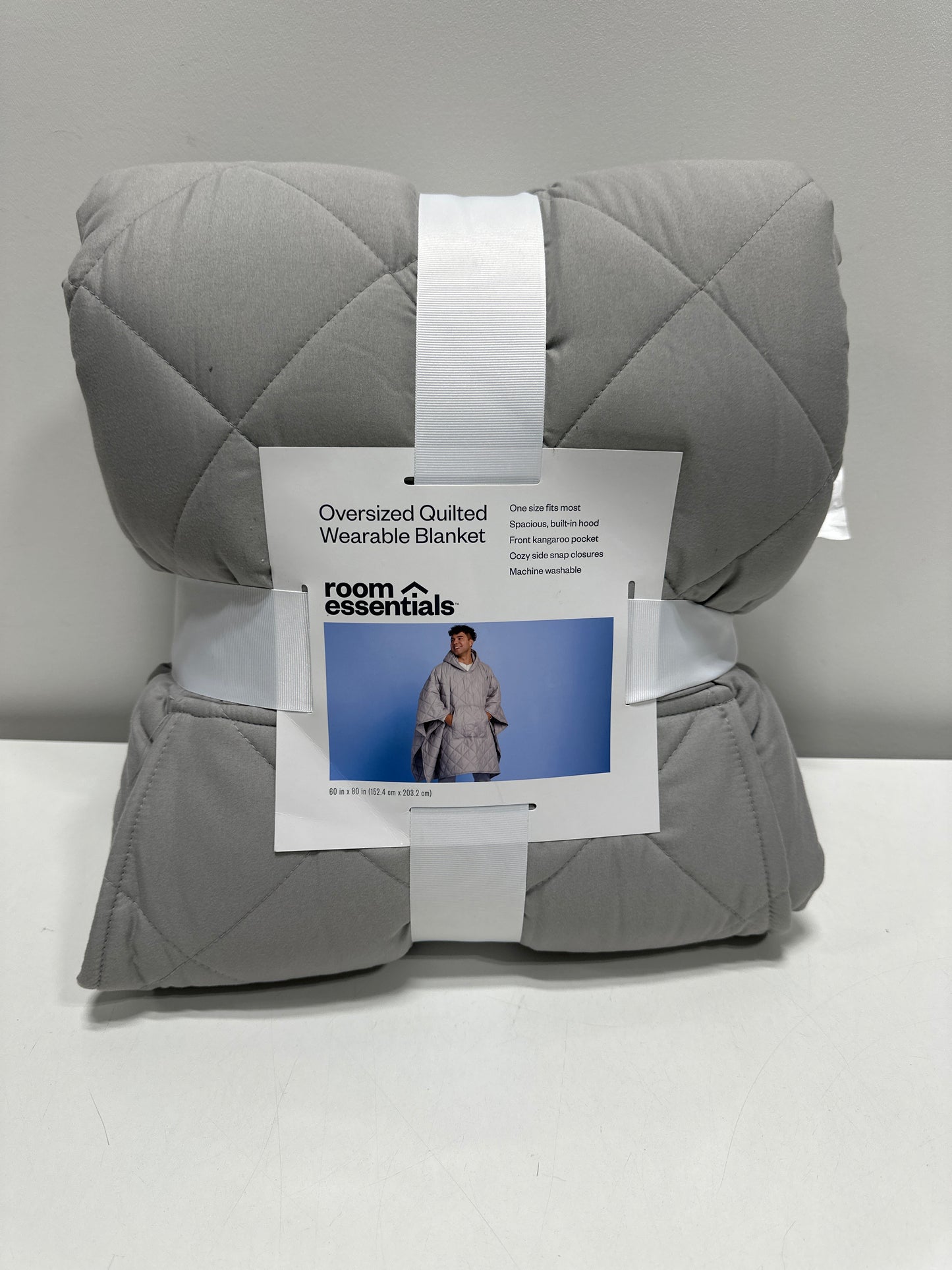 Quilted Wearable Blanket Gray - Room Essentials™ - *Clothing Shoes & Accessories