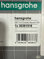 Hansgrohe Ecostat Square Single Function Chrome #30381518 - *Plumbing