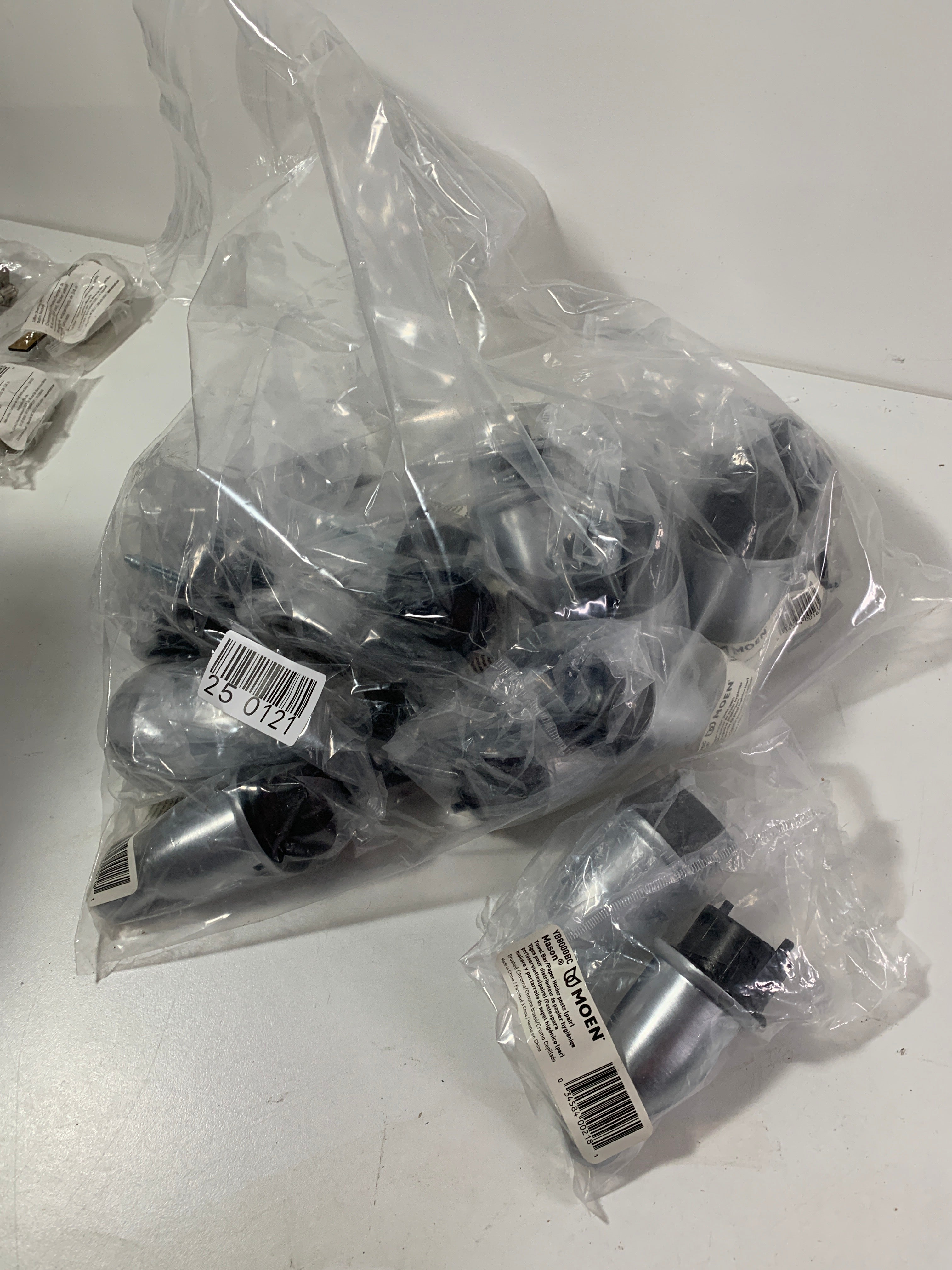 12 x Moen YB8000 Brushed Chrome Mounting Posts - *Plumbing